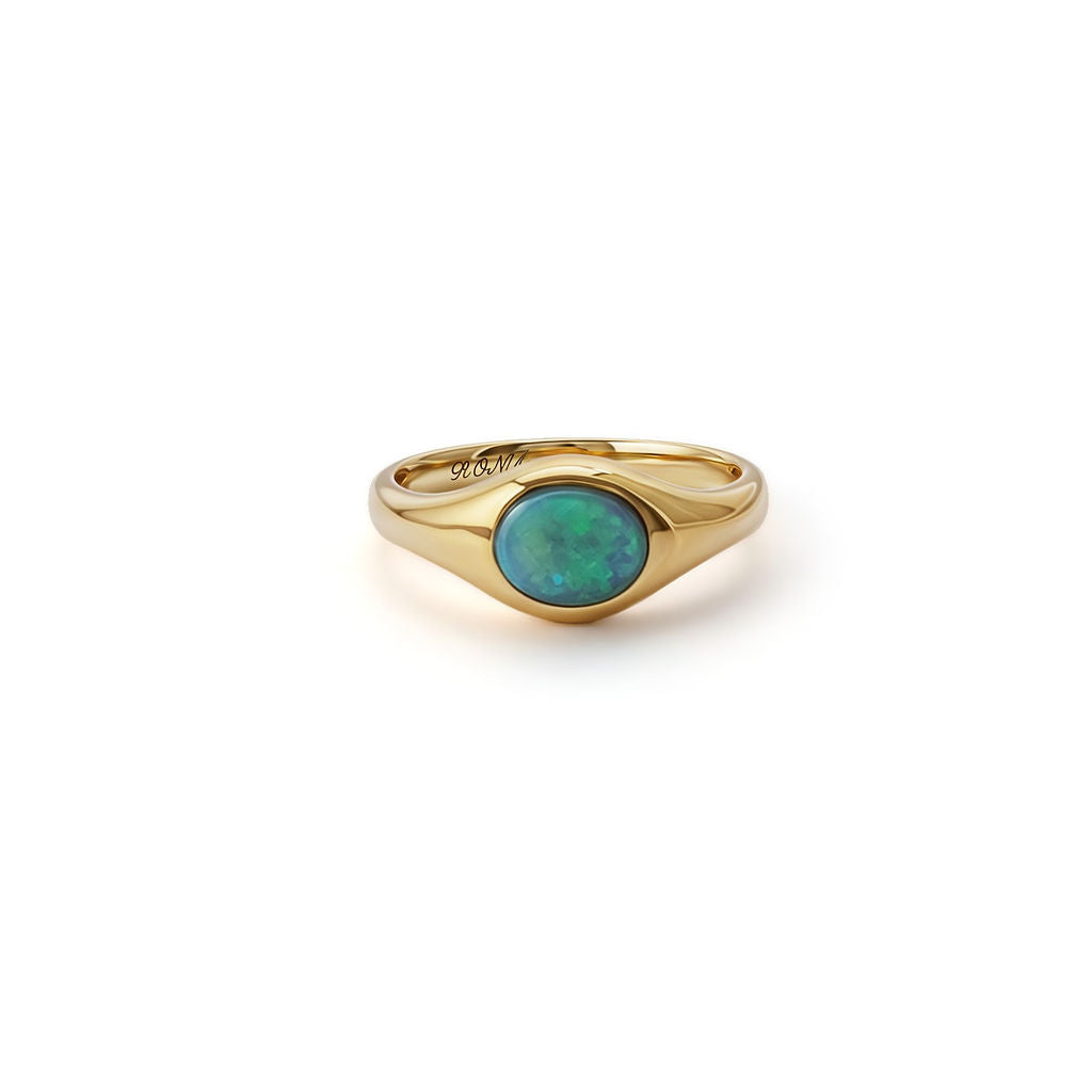 Aegean Ripple Ring