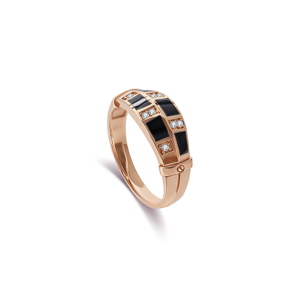 Checkmate Band Ring